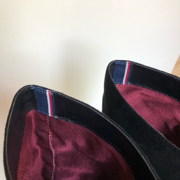 Tommy Hilfiger Black Neela2 Knee High Riding Boots - Picture 8 of 16